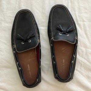 Donald J Pliner mens 11.5 shoe loafer navy